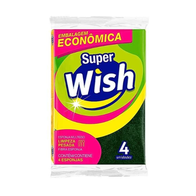 Esponja Dupla Face SUPER WISH