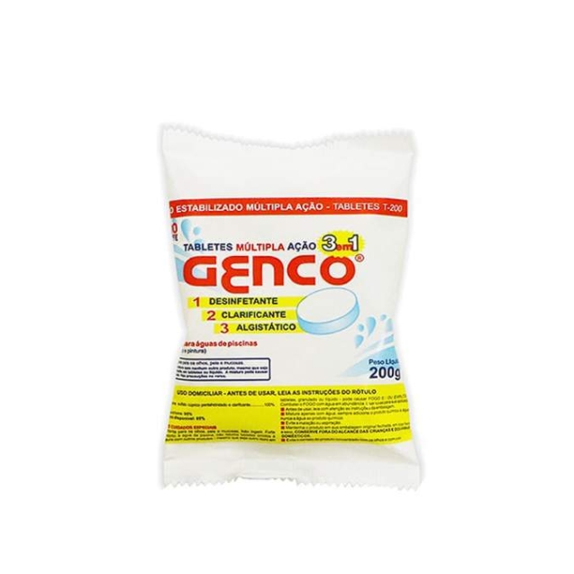 Cloro Pastilha 200g GENCO