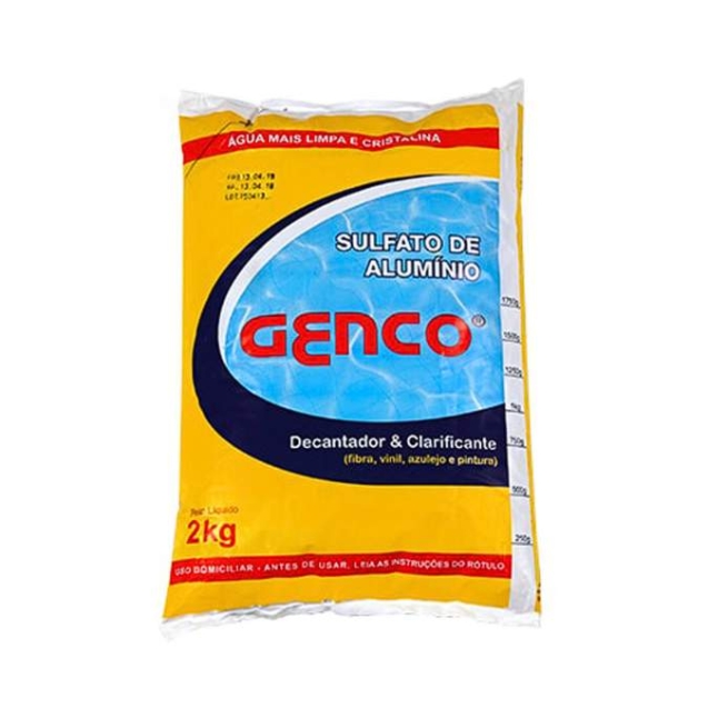 Sulfato de Aluminio 2Kg GENCO