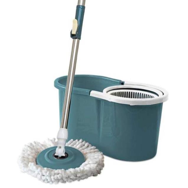 Mop Rotatório com Cesto Inox NOBRE