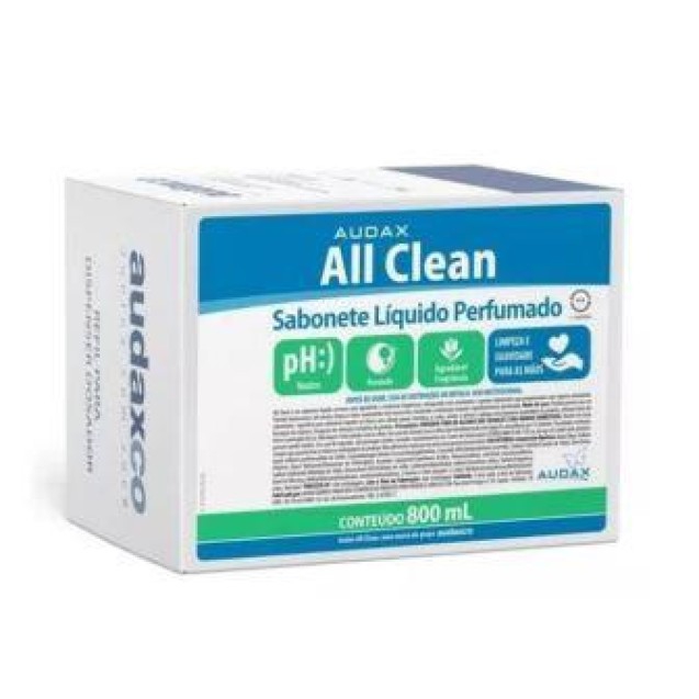 Sabonete Líquido Sachet (refil) 800ml  AUDAX