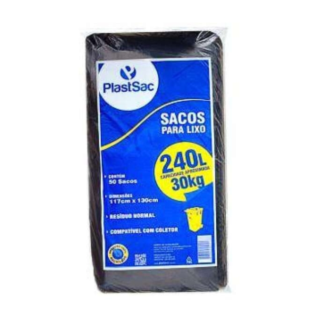 Sacos de lixo 240L Pesado