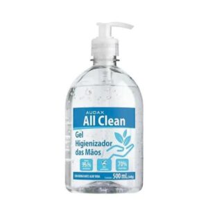 Álcool Gel 70° Válvula Pump 500ml Audax