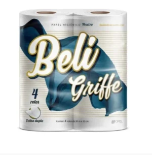 Papel Higiênico Beli Griffe Pct/4