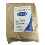 01-Sacos de Lixo 100L FRILCA Coleta Seletiva pct.100