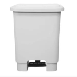 Lixeira 50L Com Pedal Branca