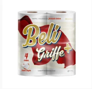 Papel Higiênico Folha Dupla Beli Griffe Pct/4