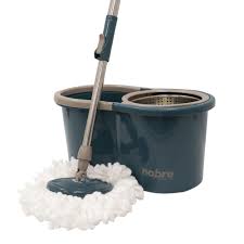 Mop Rotatório com Cesto Inox Nobre