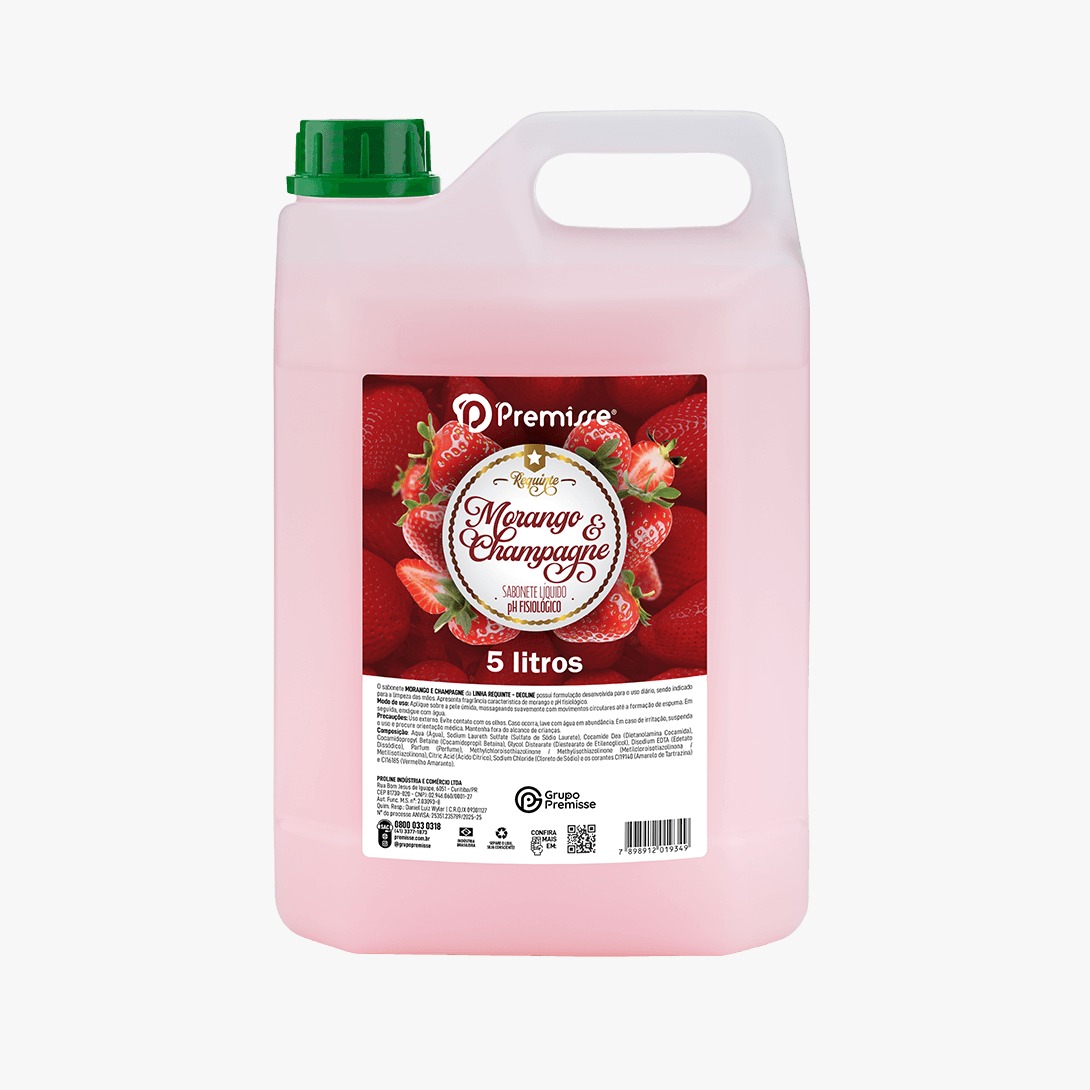 Sabonete Morango com Champagne 5L Premisse