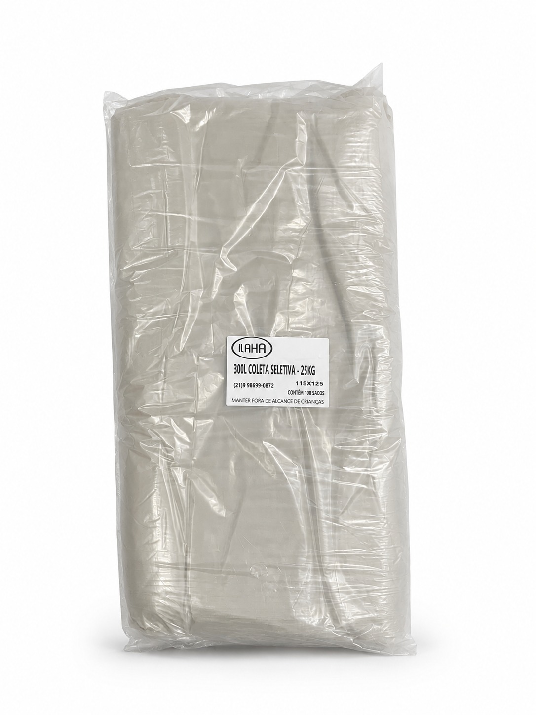 Sacos de Lixo 300L Coleta Seletiva